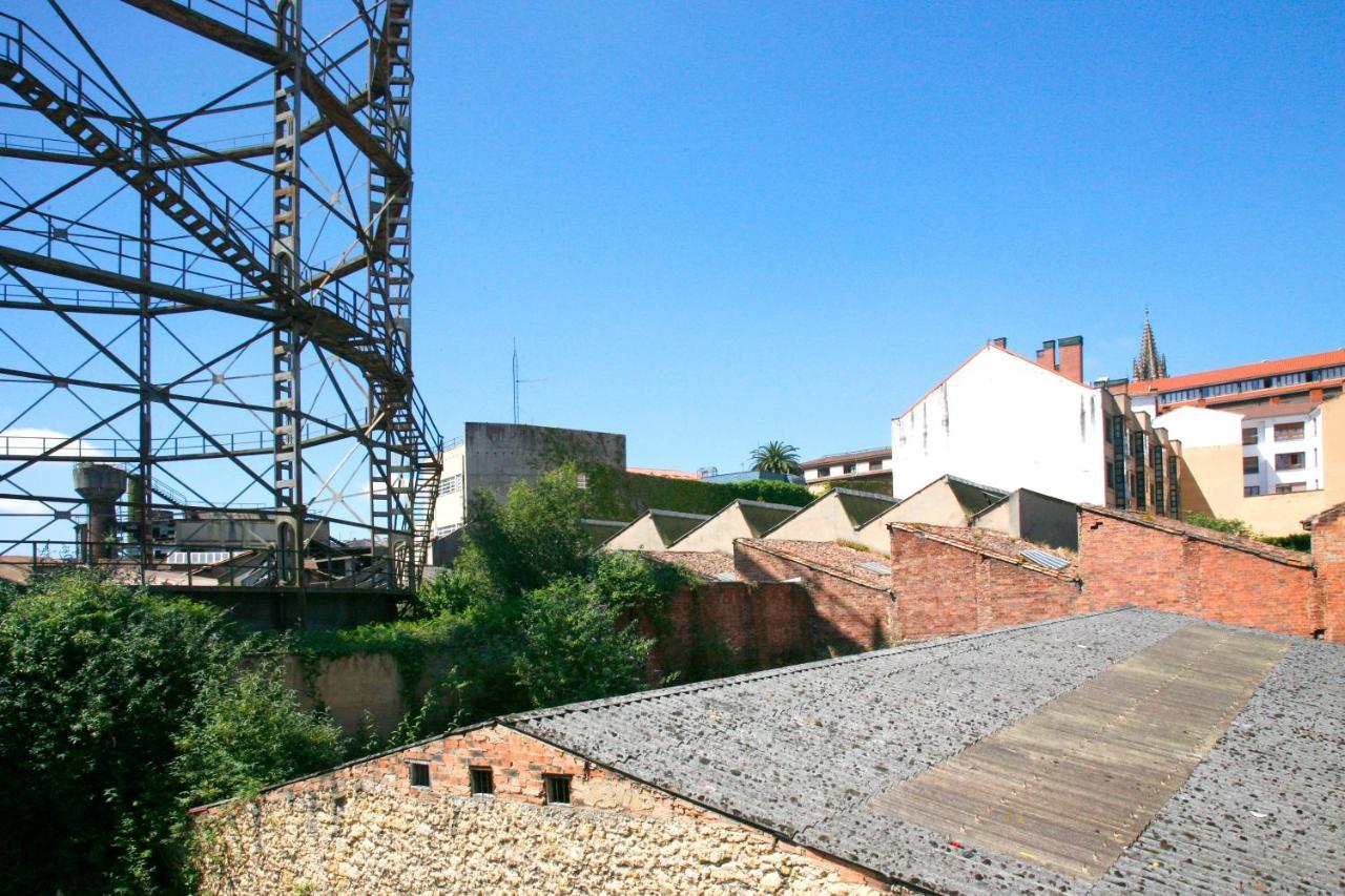 Loft " La Fabrica De Gas",Parking Leilighet Oviedo Eksteriør bilde